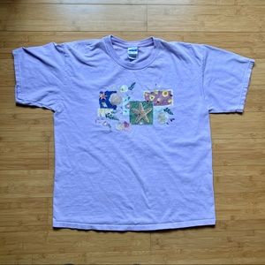 Gildan seashell tee sz xl